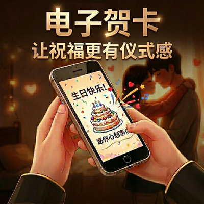 电子贺卡H5邀请函小程序