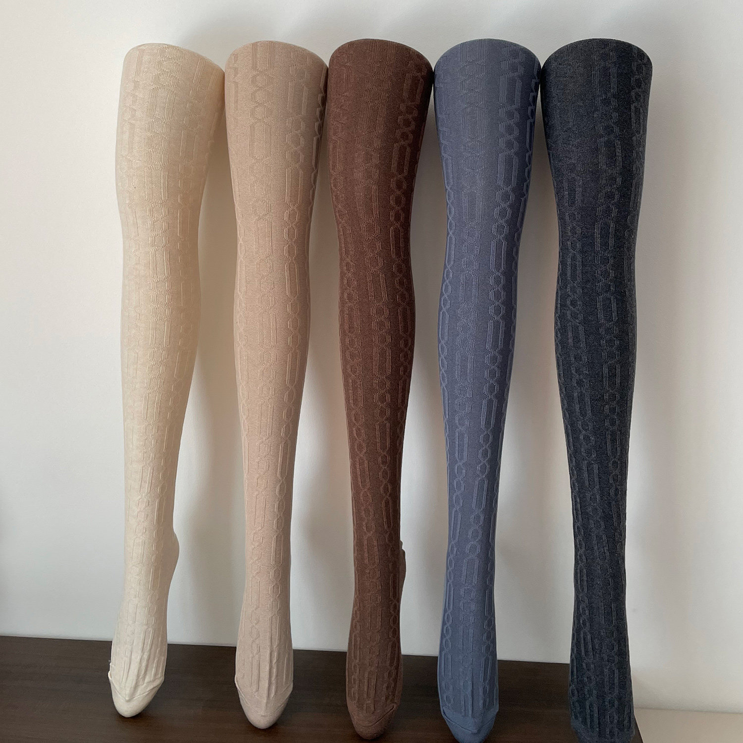 秋冬加厚保暖柔软亲肤麻花纹针织连裤袜女一体不勒脚羊毛打底裤袜