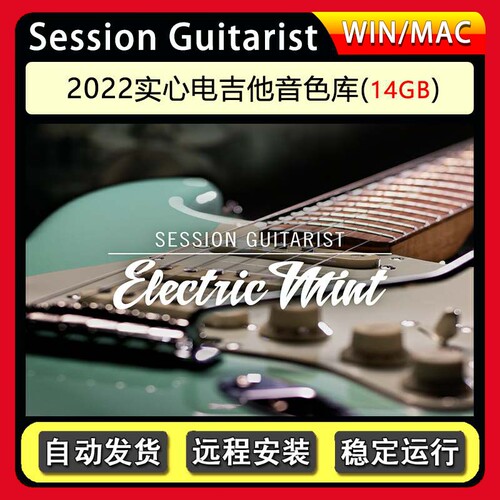 2022实心电吉他音色库-Session Guitarist Electric Mint Library