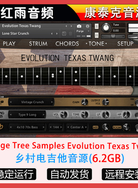 乡村电吉他音源-Orange Tree Samples Evolution Texas Twang