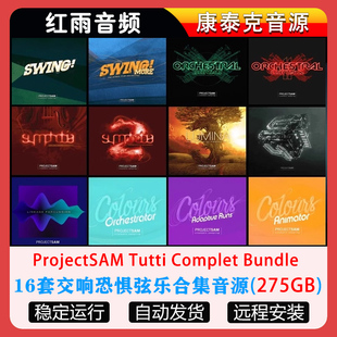 16套交响恐惧弦乐完整合集音源ProjectSAM Tutti Complet Bundle