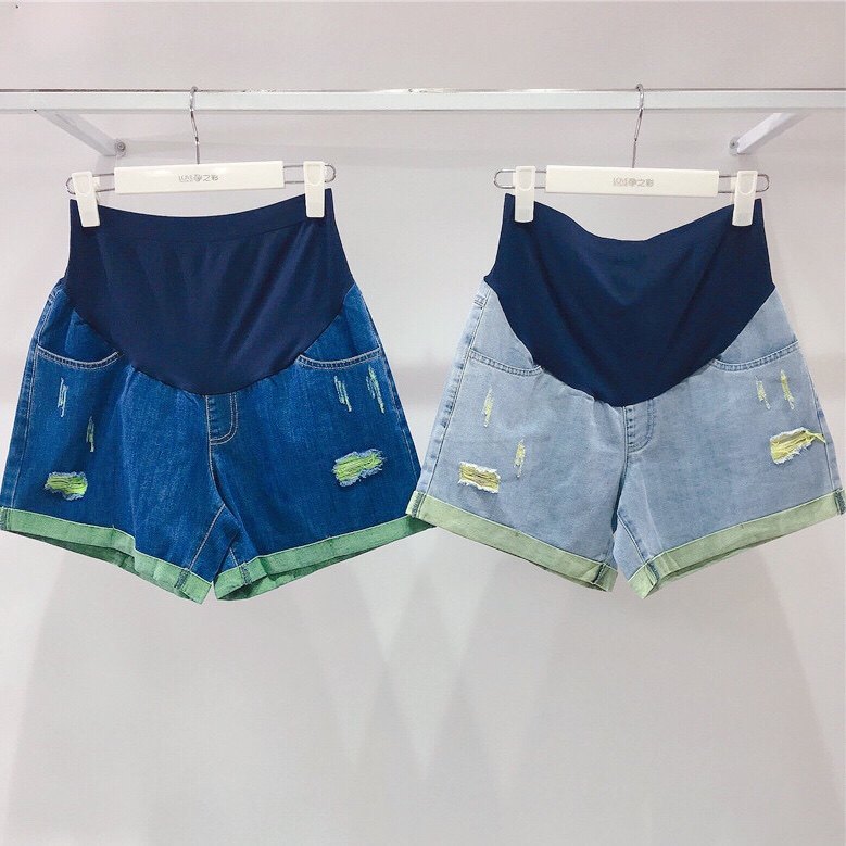孕之彩夏季薄款外穿牛仔短裤宽松大码高腰无痕孕妇热裤,孕妇装/孕产妇用品/营养,孕妇直筒裤,淘宝优惠券,粉丝福利购,淘宝优惠卷