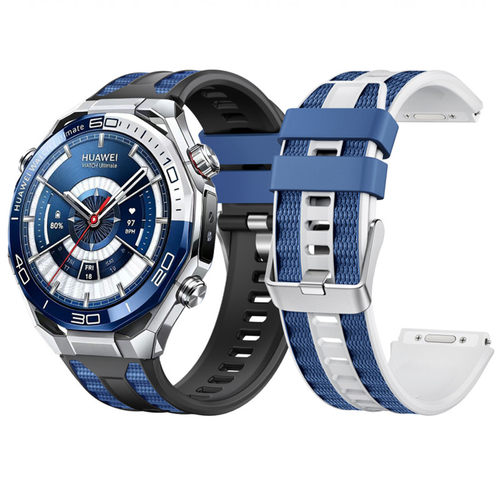 适用华为WATCHUltimate21胶表带