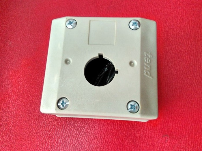 按钮开关盒 1孔 TN2-B1 按钮控制盒 开孔Φ22mm 单孔1位防水盒