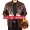 10 brown standing collar plush