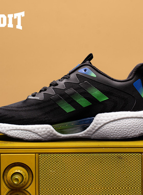 沃特超轻19跑步鞋beng莆田鞋真爆爆米花软底减震跑鞋男透气运动鞋