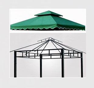 四柱篷顶布帐篷顶布遮阳防晒防雨防紫外线户外庭院大型雨棚顶布