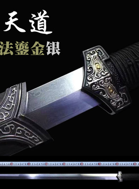 刀剑汉剑龙泉宝剑花纹钢唐剑