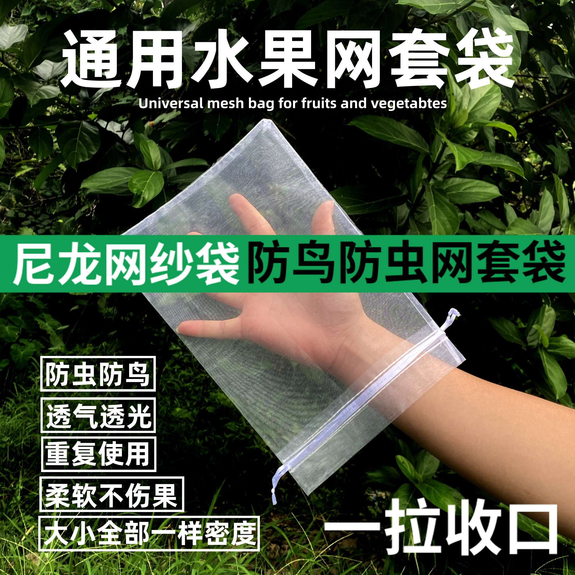 草莓套袋草莓保护袋防虫网袋