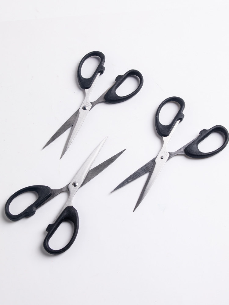 가위 소형 대형 가위 소규모 사무실 가정용 휴대용 스테인레스 종이 가위 어린이 주방 손수 만든 간단한 해체 용 칼 급행 앞머리 산업 학생 실 자르기 종이 재단사 가위 낚시