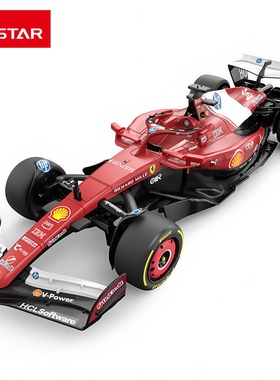rastar星辉遥控车模法拉利SF-25F1方程式赛车玩具礼物摆件1:18