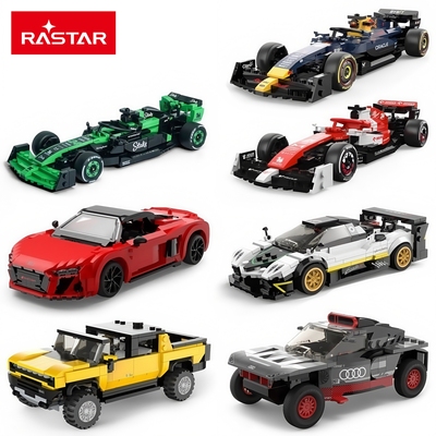 拼装积木车益智玩具礼物正版车模