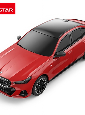 rastar星辉遥控车模宝马I5跑车互动玩具节日礼物经典收藏摆件1:24