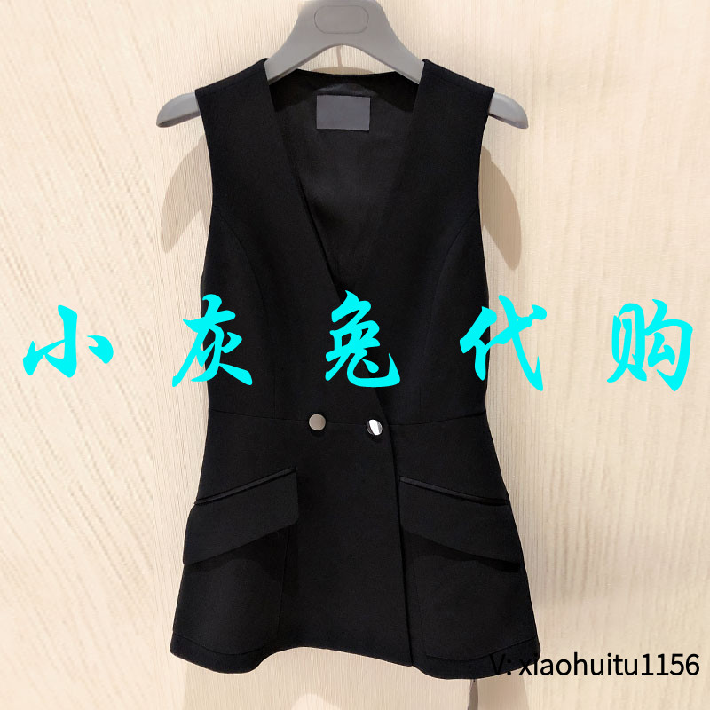 小灰兔专柜正品春款休闲风马甲
