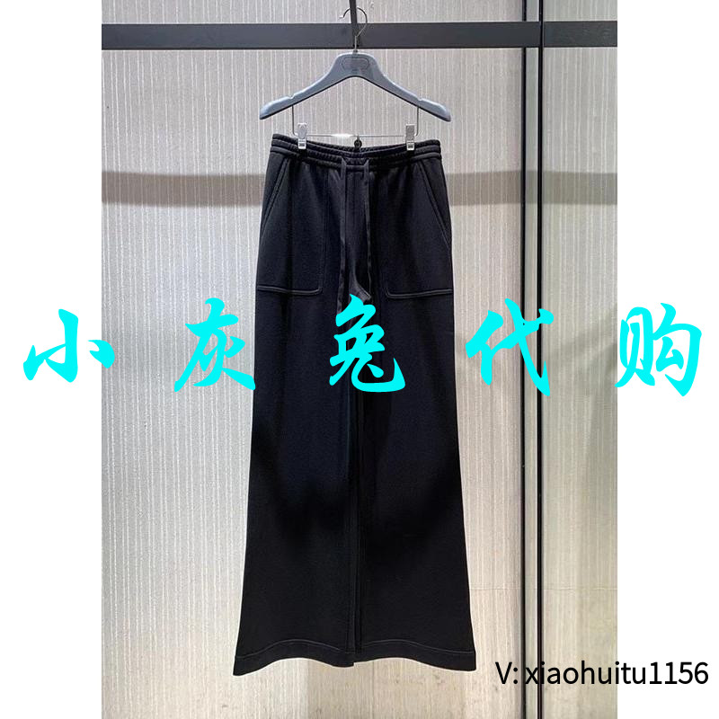 小灰兔代购新款黑色休闲裤