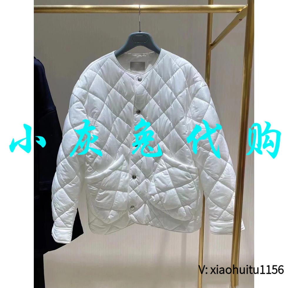小灰兔正品代购白色棉服