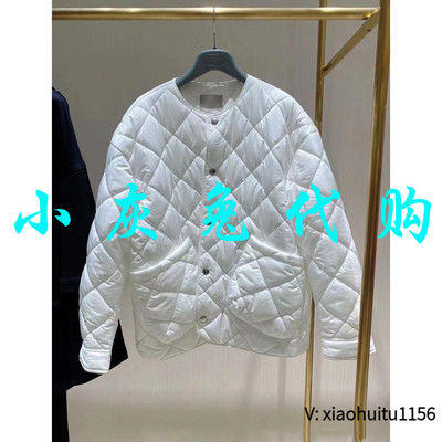小灰兔正品代购白色棉服