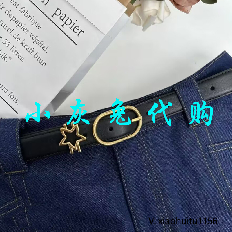 小灰兔专柜正品代购2025秋冬皮带腰带女190027