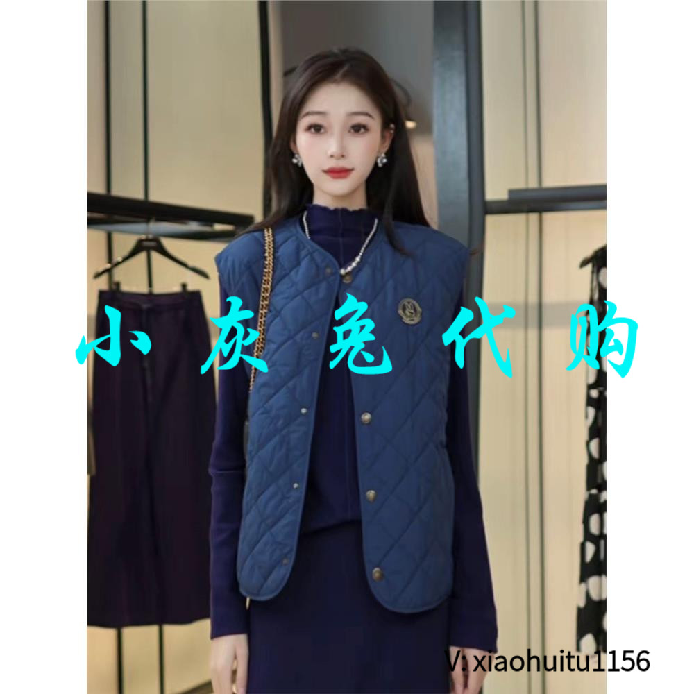 小灰兔专柜正品代购2026秋新款简约百搭新雪丽保暖棉服外套140041