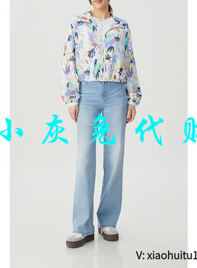 小灰兔专柜正品代购2025夏季款花色防晒外套1400683-2A48258-001