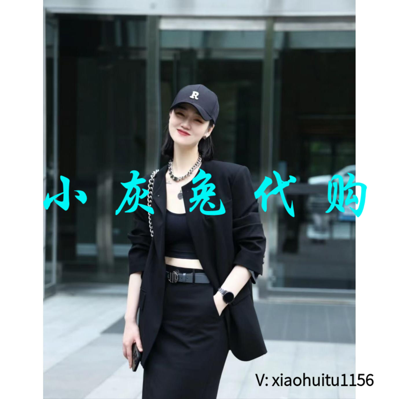 小灰兔正品代购休闲西装