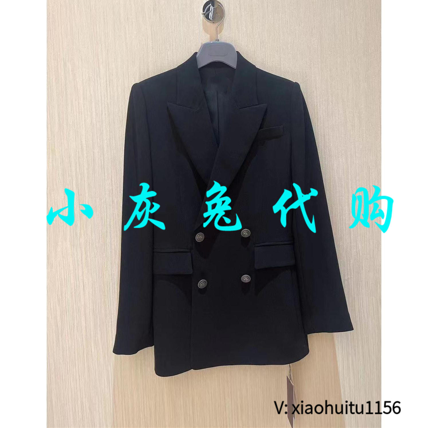 小灰兔正品代购双排扣西装