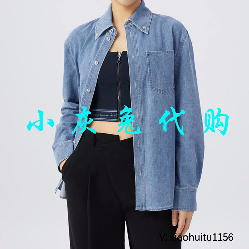 小灰兔正品代购牛仔衬衫