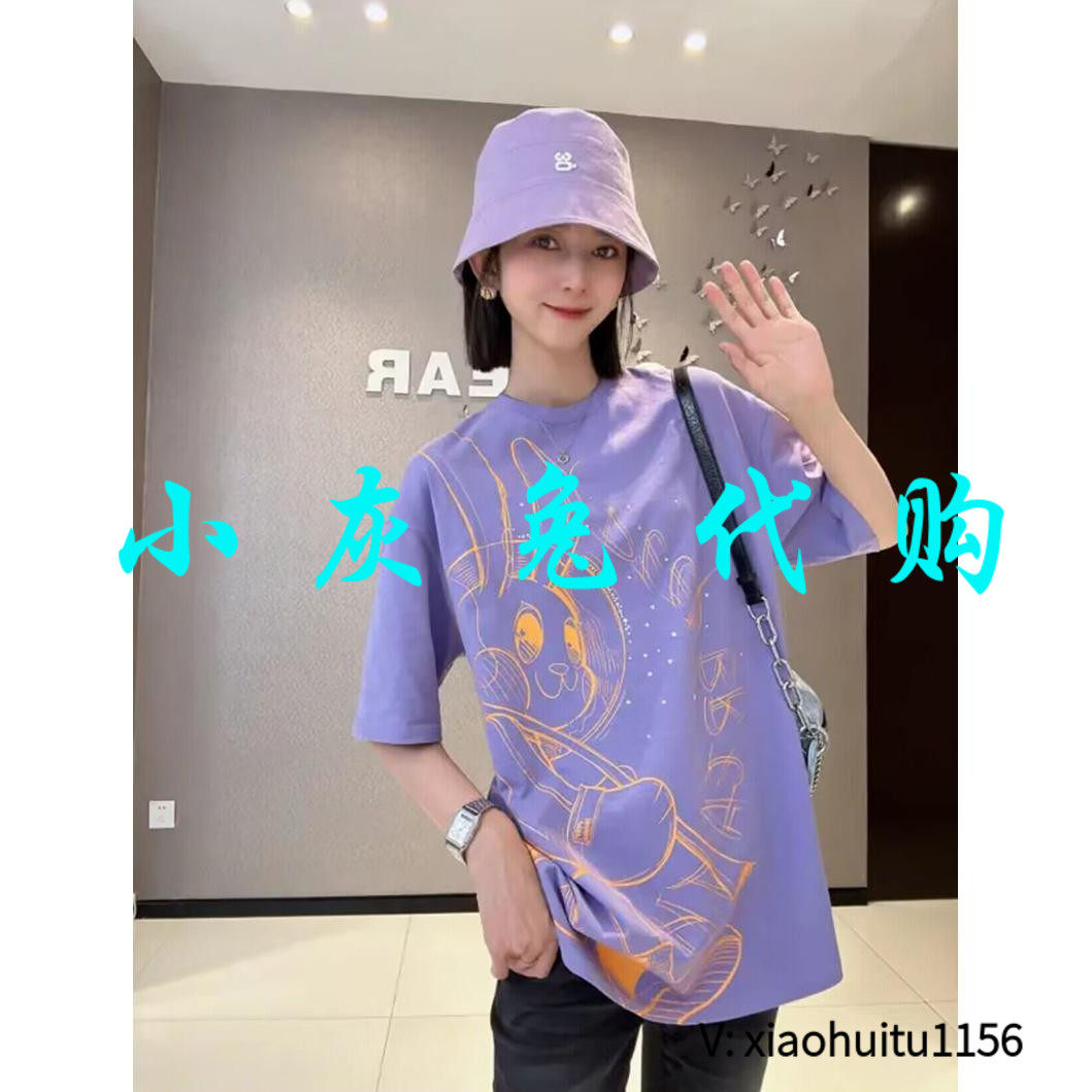 小灰兔专柜正品代购2026夏款卡通印花短袖T恤1300865-42140BS-001