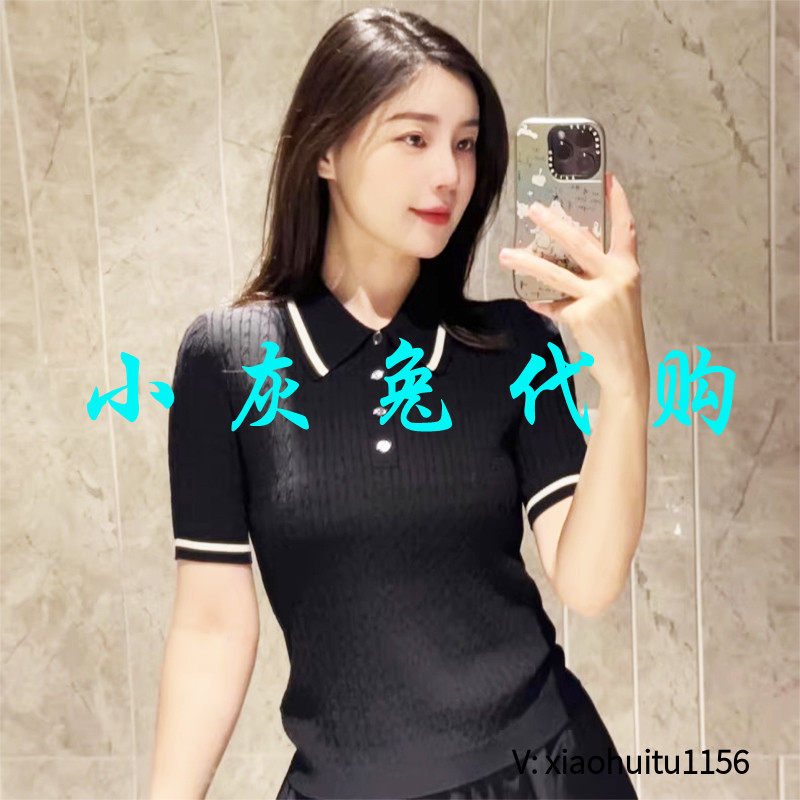小灰兔正品代购POLO领针织衫