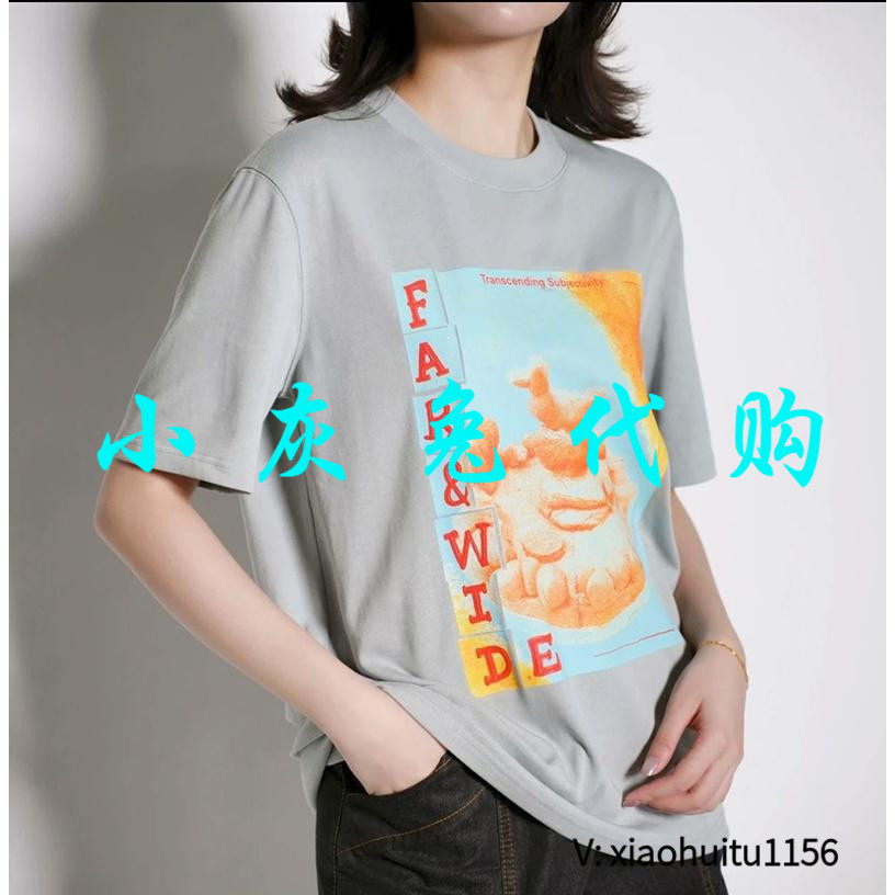 小灰兔正品代购短袖印花T恤女