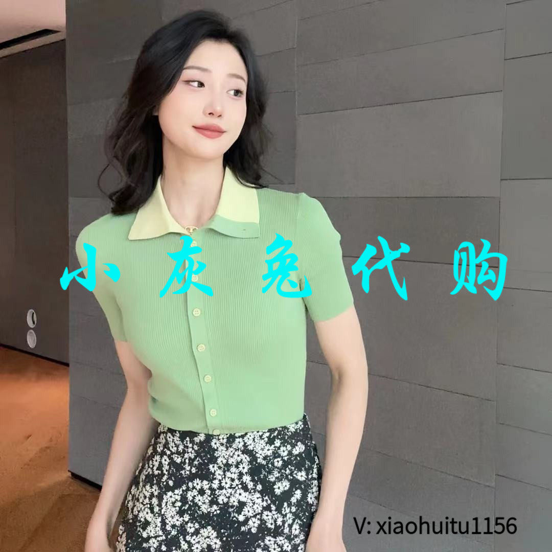 小灰兔正品代购POLO衫针织衫