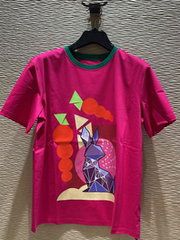 小灰兔专柜正品代购2025夏款卡通印花短袖T恤1300356-11193BW-001