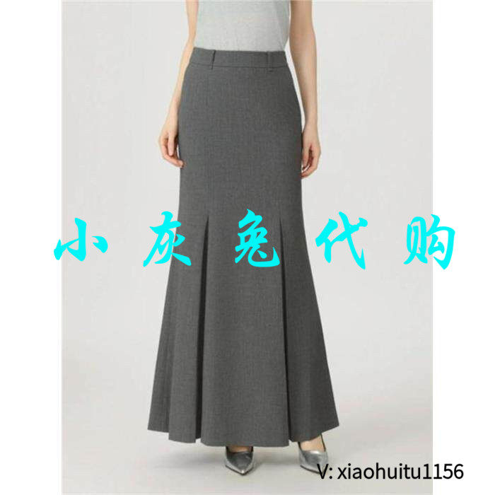 小灰兔专柜正品代购2026秋款高腰显瘦包臀半身裙鱼尾裙长裙120043