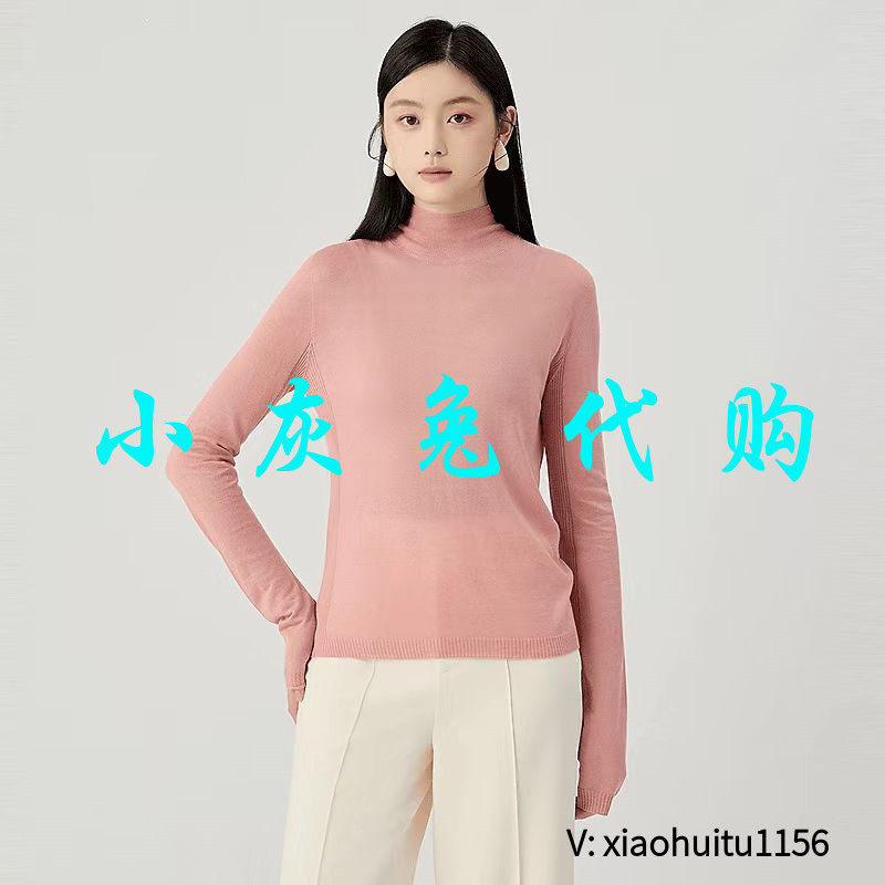 小灰兔专柜正品代购2026秋季气质百搭长袖高领打底衫538092