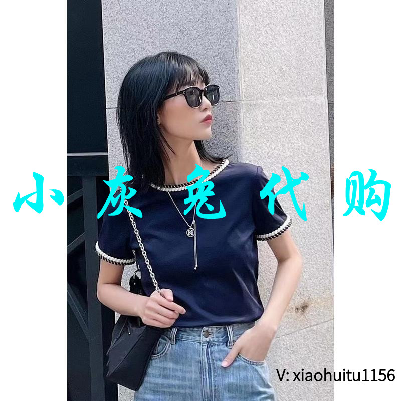 小香短袖T恤5300544-1020312-001