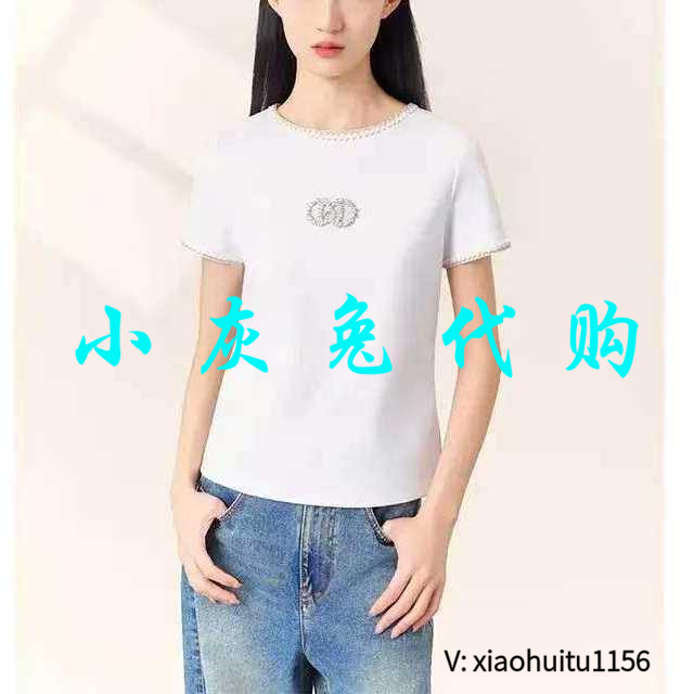 小灰兔专柜正品代购小香短袖T恤