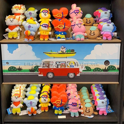 bt21韩国防弹少年团毛绒公仔现货