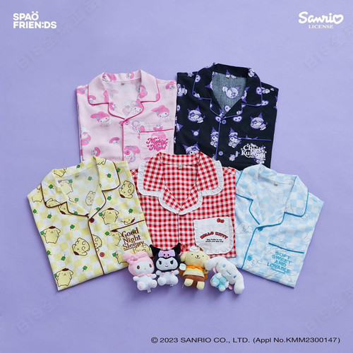 三丽鸥联名大耳狗库洛米睡衣