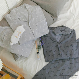 国内现货 韩国采购 spao x taemin李泰民联名款6v6字母睡衣套装