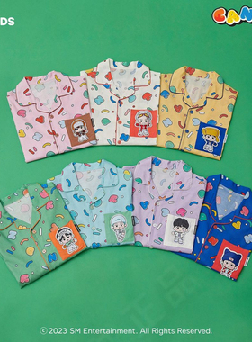 【包小卡】正品现货 韩国SPAO联名NCT DREAM 梦队 Candy长袖睡衣