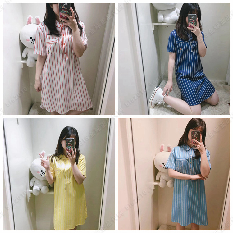 BT21短袖睡裙家居服bts