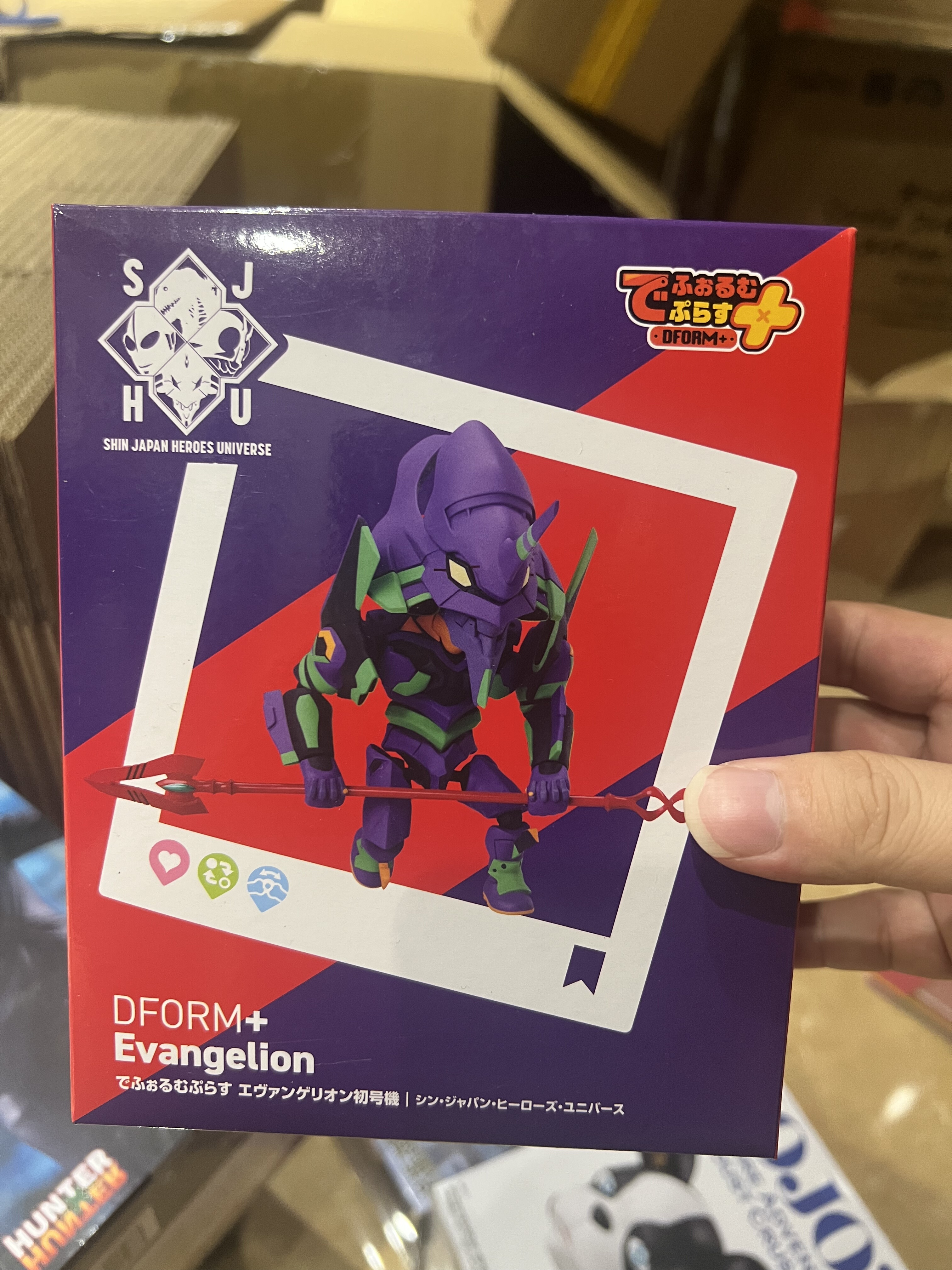 DFORM+日本英雄宇宙 EVA新世纪福音战士哥斯拉奥特曼假面骑士手办