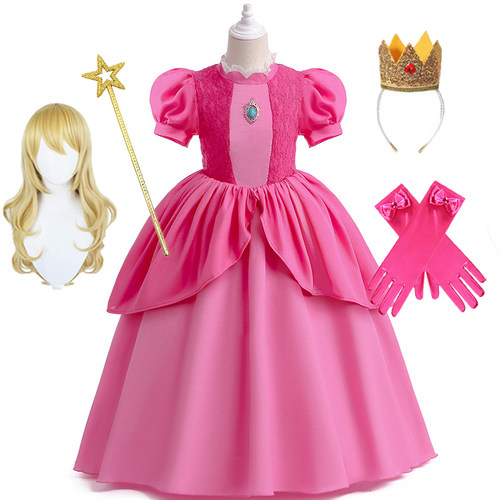 桃子公主裙舞蹈服碧姬公主演出服