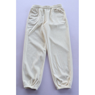 加绒长裤 春秋微瑕宽松束脚休闲裤 男女灯芯绒高弹力运动卫裤