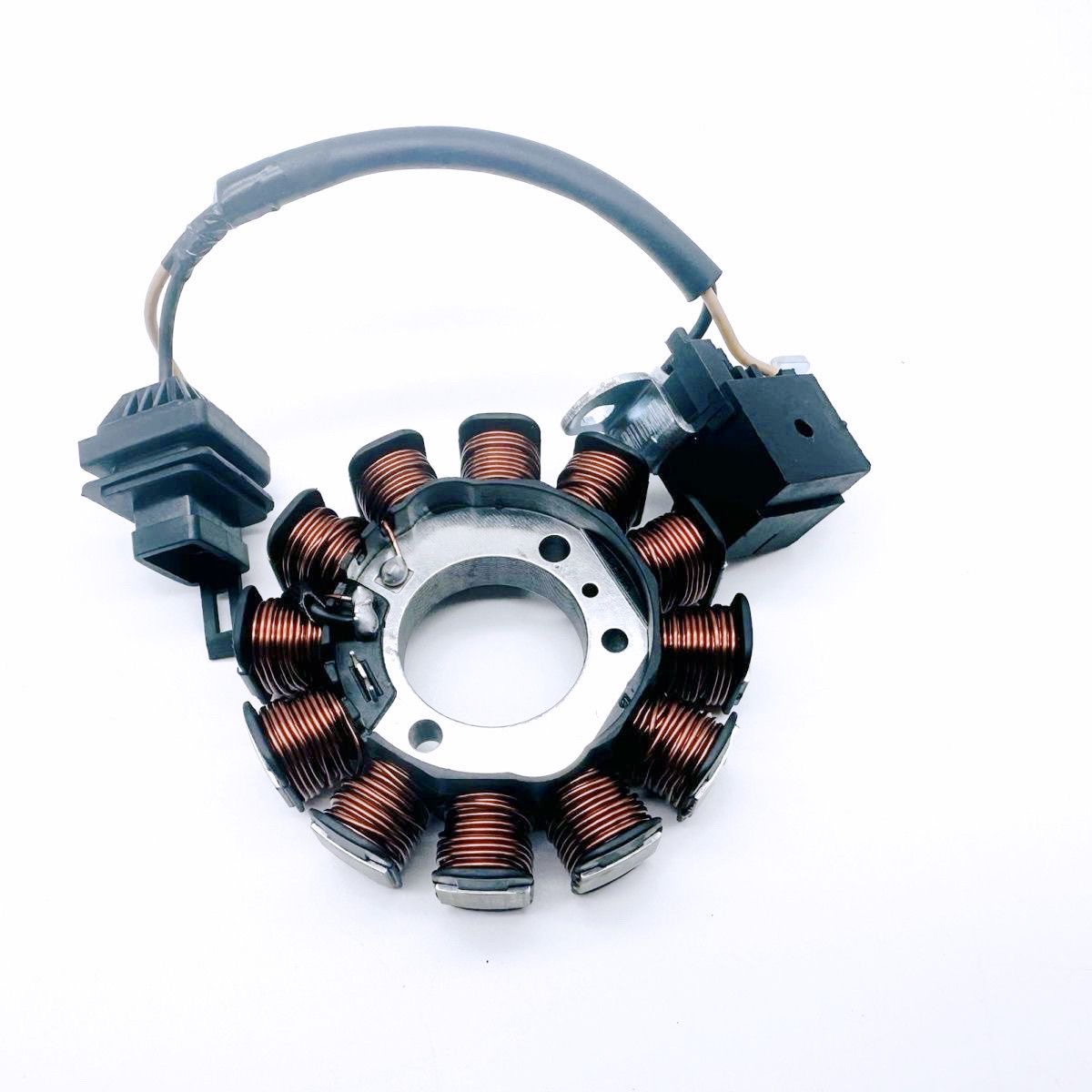 适用宗申比亚乔100 淑女BYQ100T 银帅100/FLY100磁电机定子 线圈