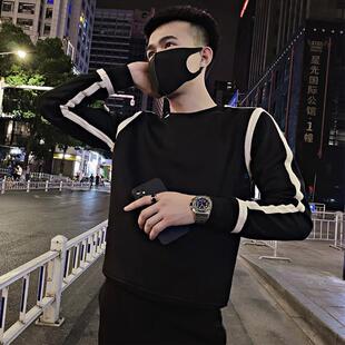 打底衫 卫衣t恤痞帅新款 长袖 男装 潮上衣t 秋冬款 春款 男士