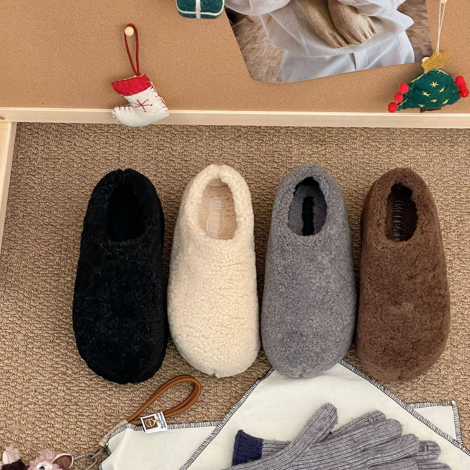 【小乐专享】复古港风休闲风棉鞋纯色冬季极简风秋冬,女鞋,时尚休闲鞋,淘宝优惠券,粉丝福利购,淘宝优惠卷