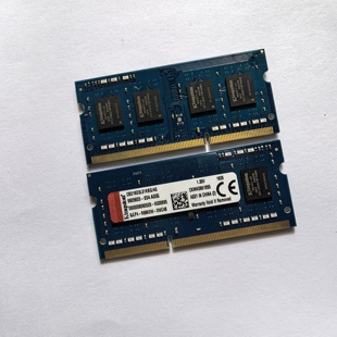 金士顿 Kinston 原装 DDR3L 4G 2G 内存条 1600频率笔记本