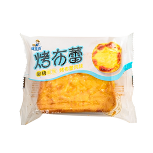 福佳香烤布蕾岩烧面包85g早餐点心下午茶夜宵食品咸蛋黄吐司