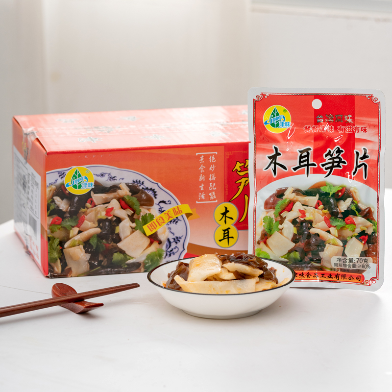 津味木耳笋片60g酱菜咸菜下饭菜腌酸菜榨菜雪菜木耳早餐